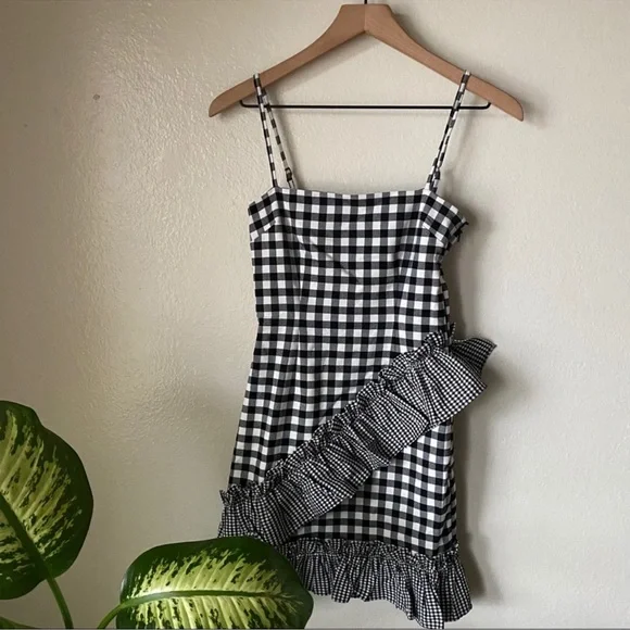 Lovers + Friends | Gabby Gingham Ruffle Dress - Picture 2 of 9